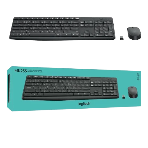 Logitech MK235 Wireless Keyboard & Mouse Combo - Image 3