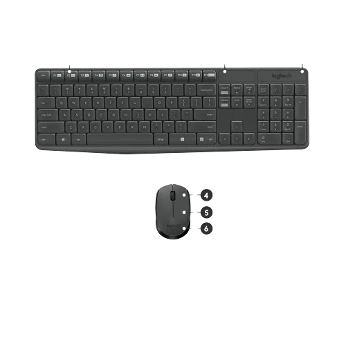 Logitech MK235 Wireless Keyboard & Mouse Combo - Image 4
